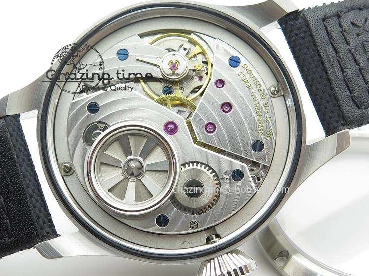 MIROTIME 0104 Big Pilot “Markus Buhler” IW5003 Turbine Movement On Black Strap A Unique 7378